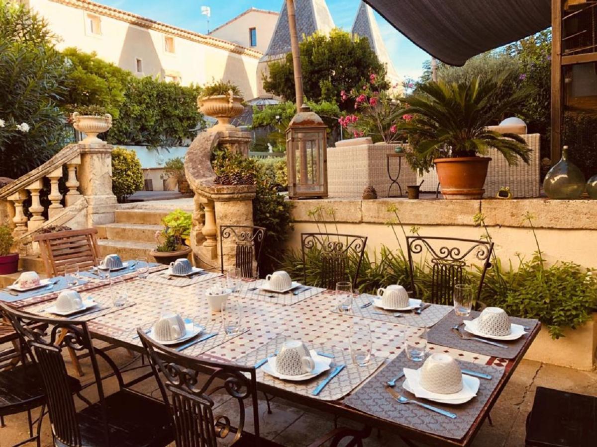 O'Palmier Cache Acomodação com café da manhã Saint-Marcel-sur-Aude Exterior foto